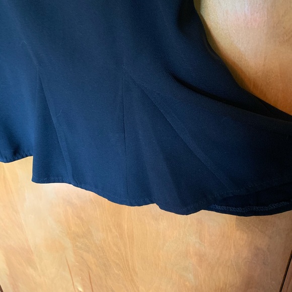 PRICE ⏬ BLACK SKIRT WITH 8 GORES - Picture 2 of 3